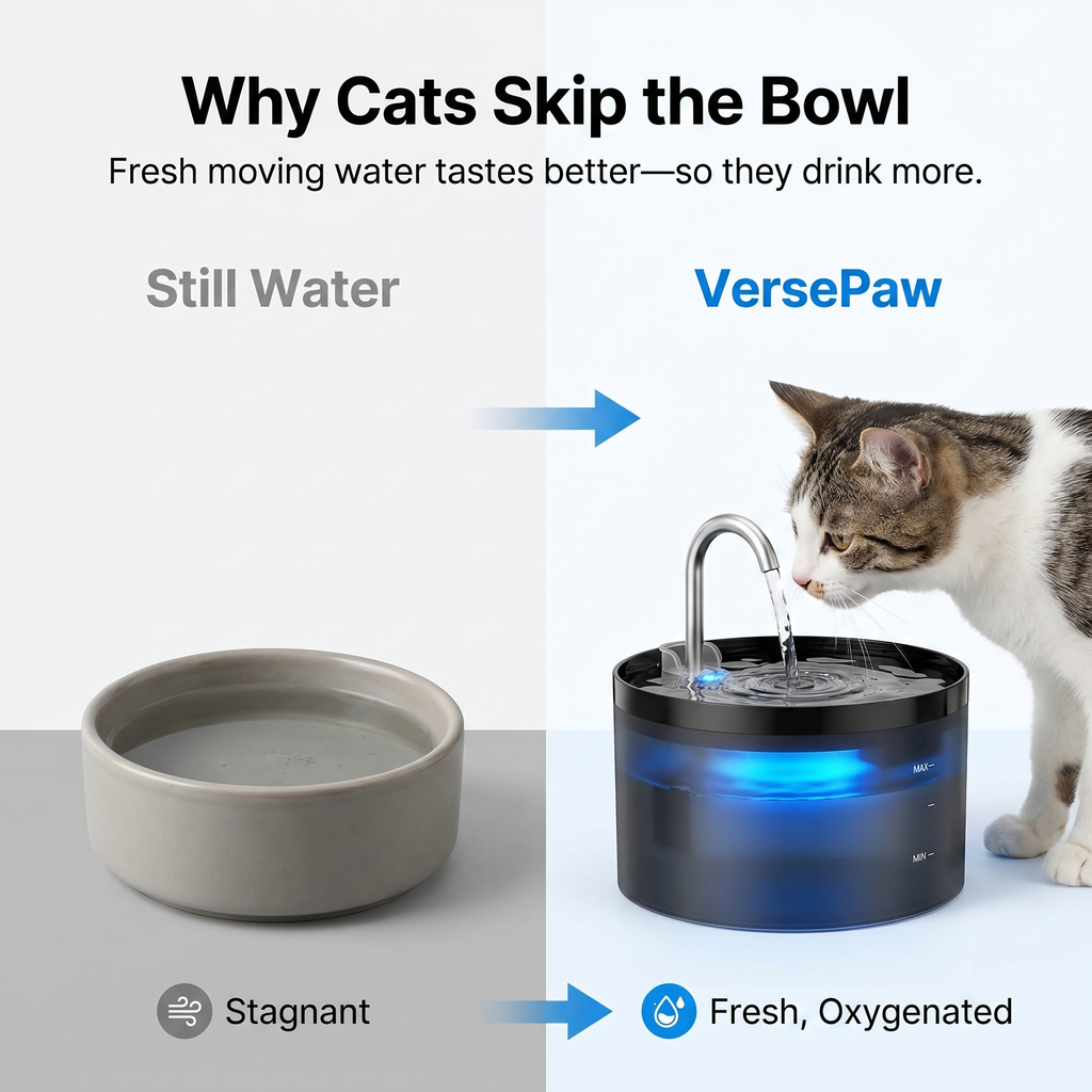 VersePaw™ Cat Water Fountain