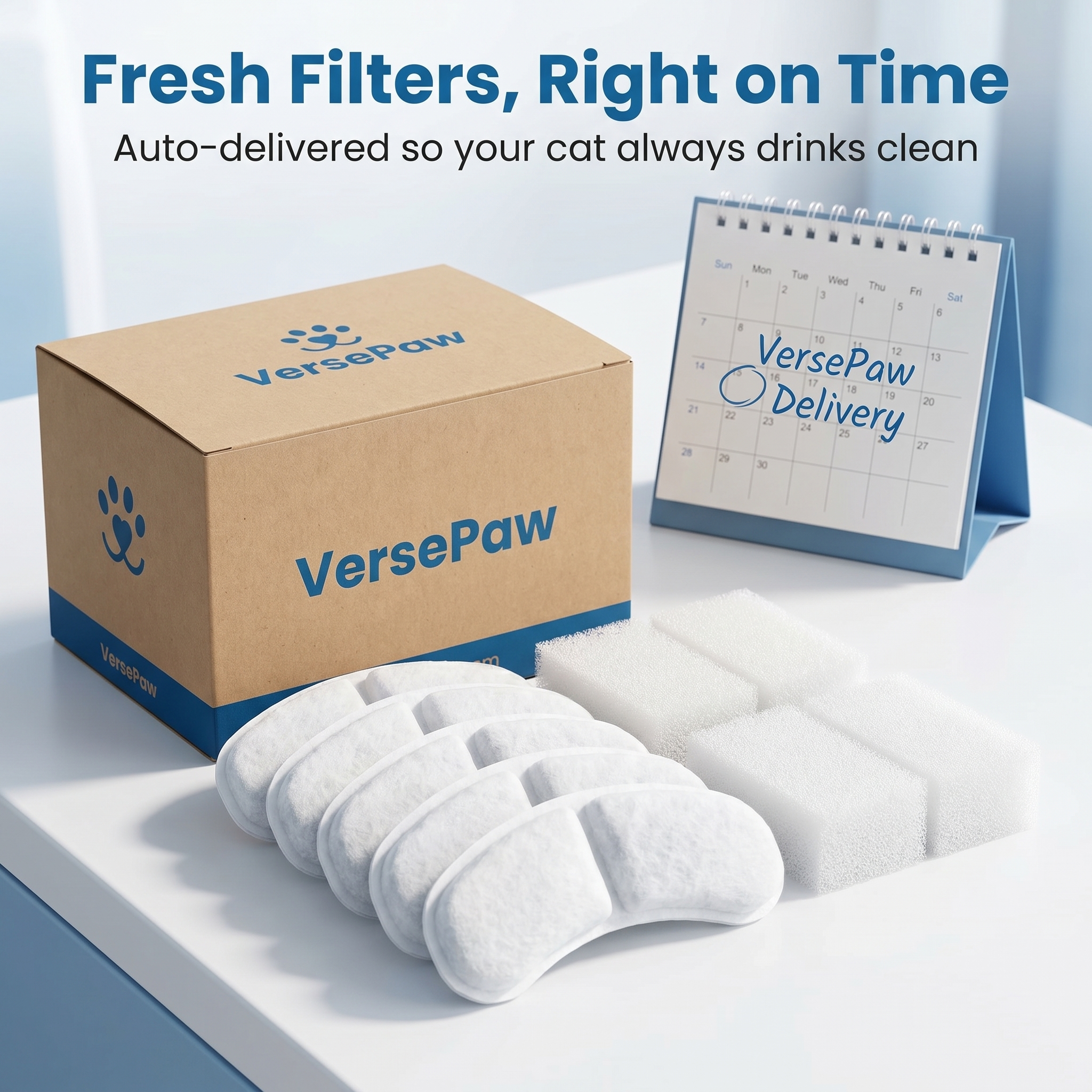 VersePaw PureFlow Replacement Filters (6-Pack)