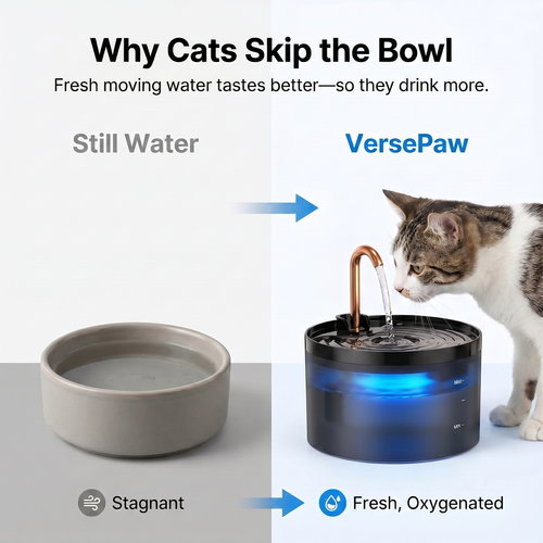 VersePaw™ Cat Water Fountain